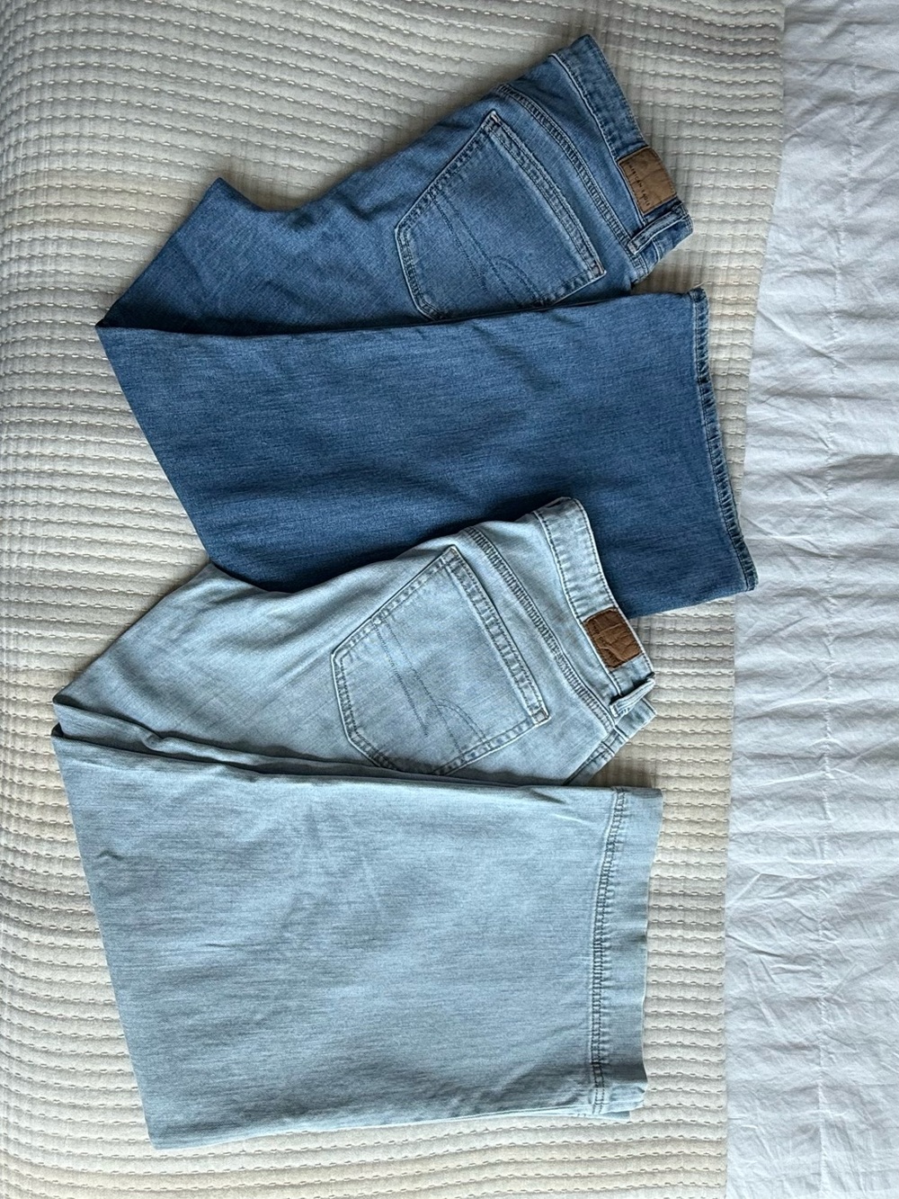 Jeans Bundle! Two Pairs of American Eagle Wide Leg Women’s Jeans - 8 Regular